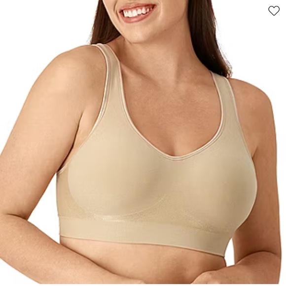 Bali Comfort Revolution Seamless Wireless Bra
Size: S, Color: Nude, DF3488 - Picture 1 of 6